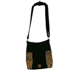 Green Corduroy sewn in Tote Bag